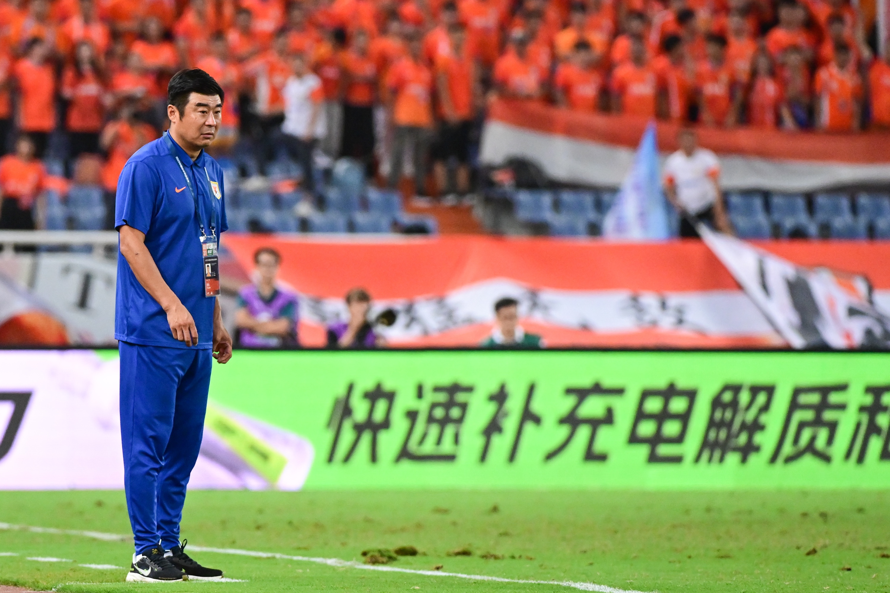 泰山5-1辽宁 韩鹏培育的年轻一代集体亮相